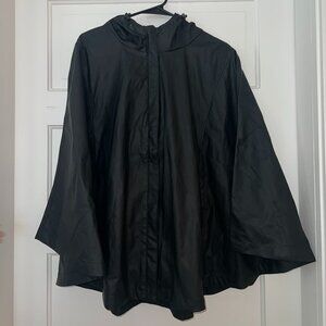 black poncho